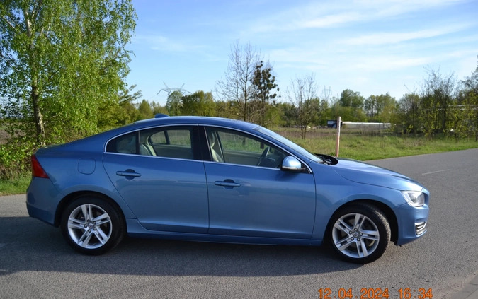 Volvo S60 cena 55000 przebieg: 128912, rok produkcji 2014 z Rybnik małe 596